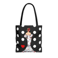 Bolsa Tote Málaga Diseño Flamenca Maite con Lunares