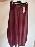Balloon Hose Braun Bordeaux