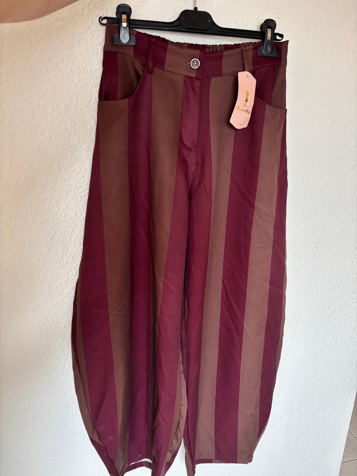 Balloon Hose Braun Bordeaux